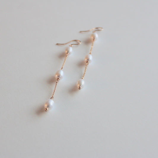 OLIVIA triple drop earring