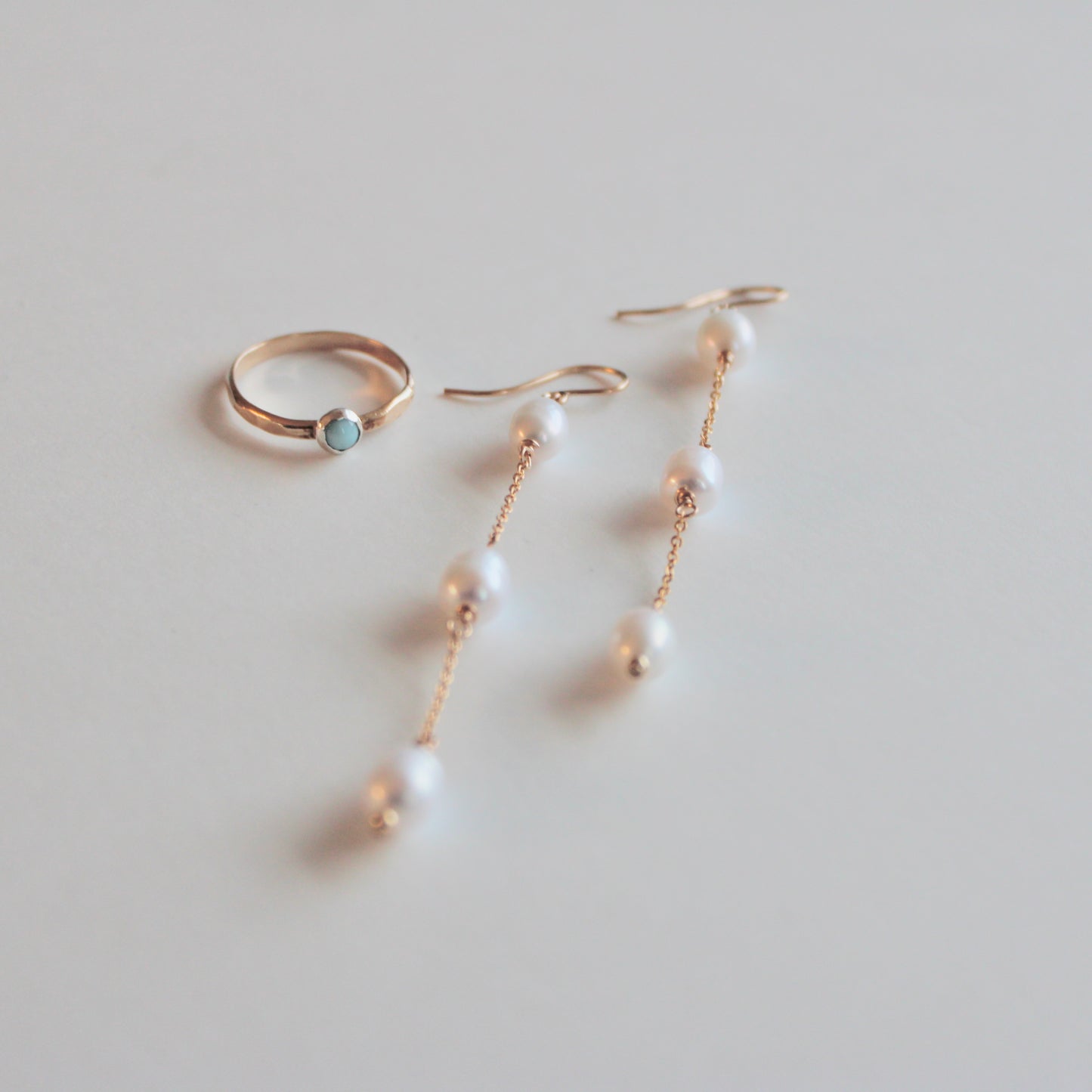 OLIVIA triple drop earring