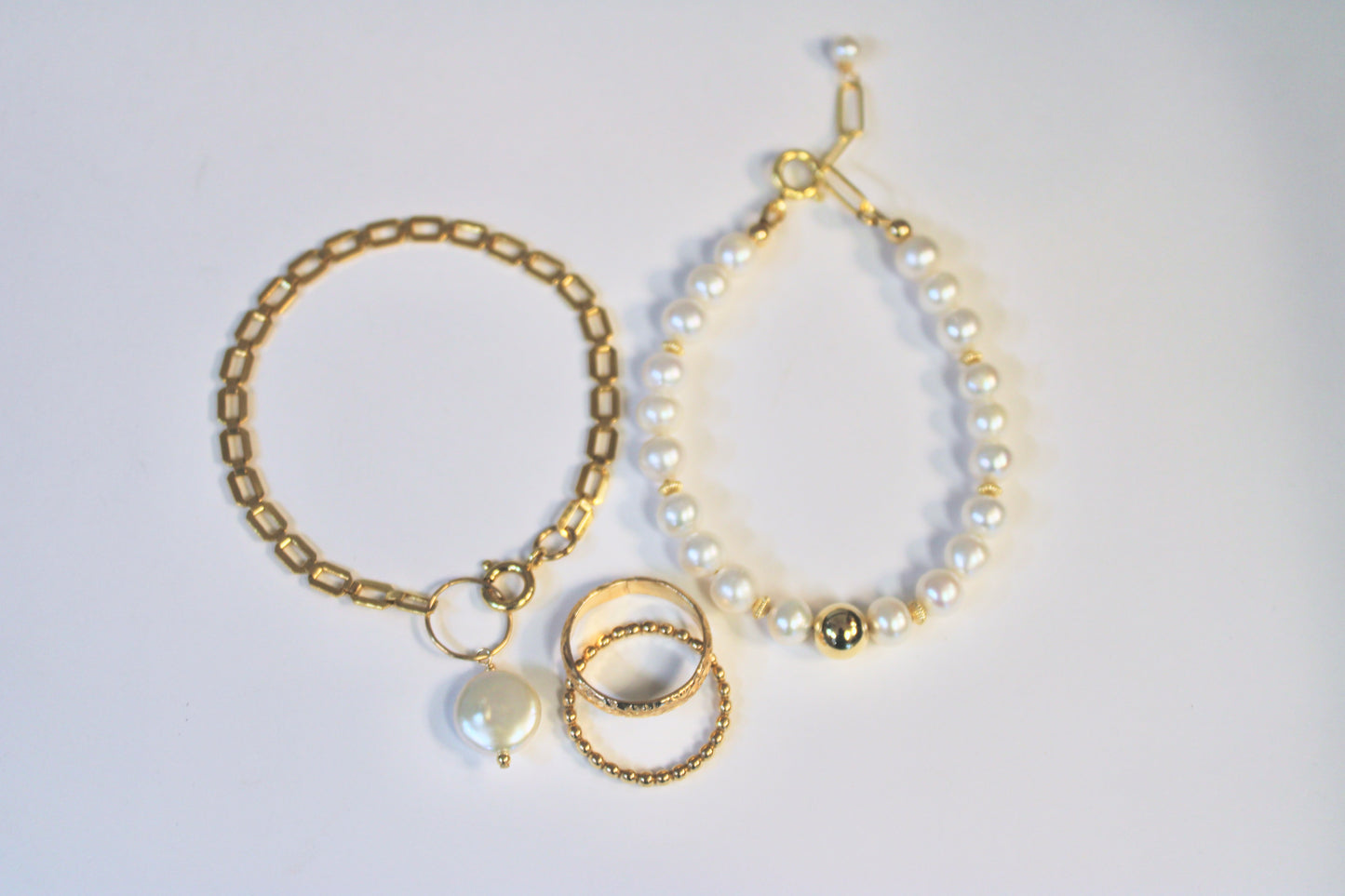 MADISON coin pearl bracelet