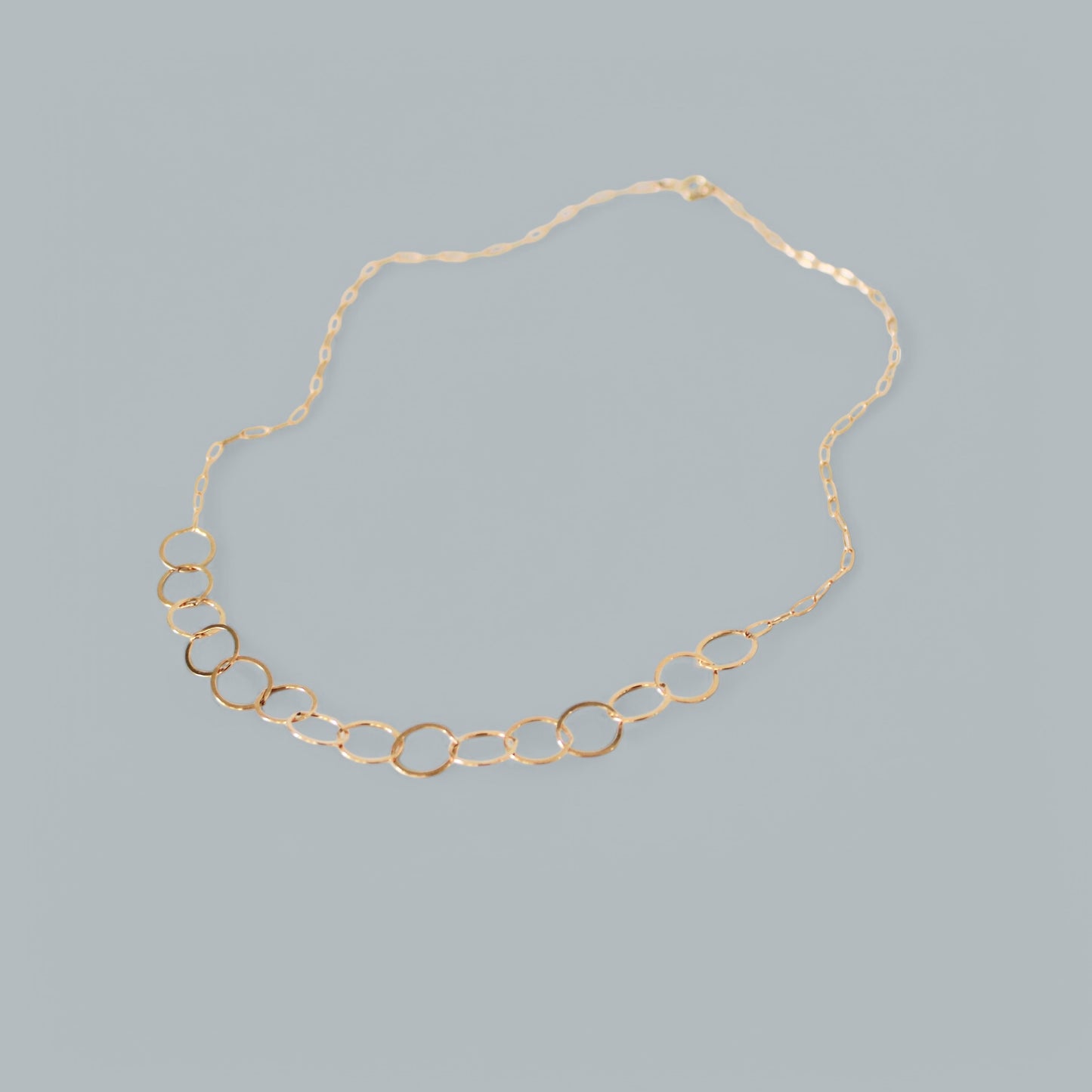 CAROLINA circle link necklace