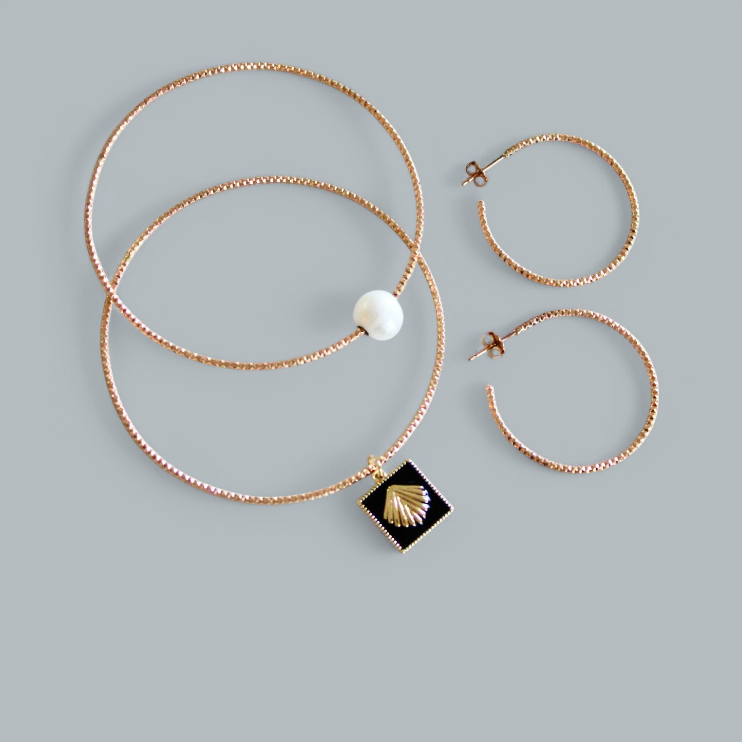 Sylvia sparkle hoops