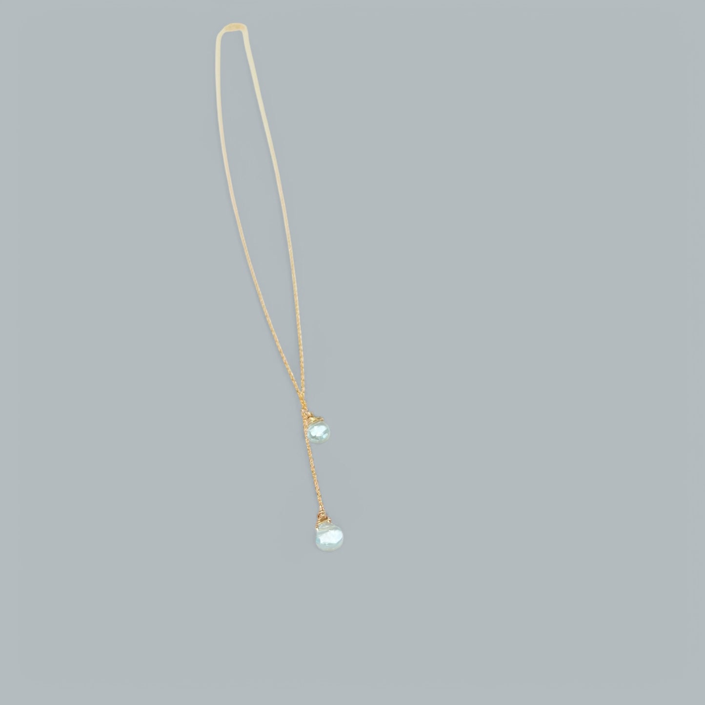 MARGOT double topaz necklace