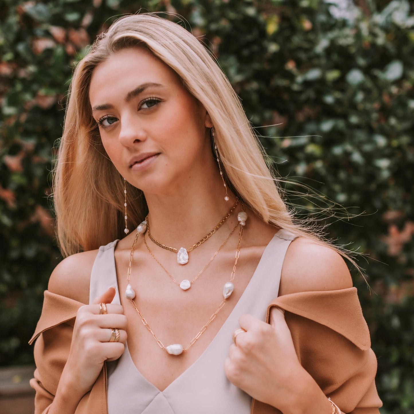 Camilla keishi pearl necklace