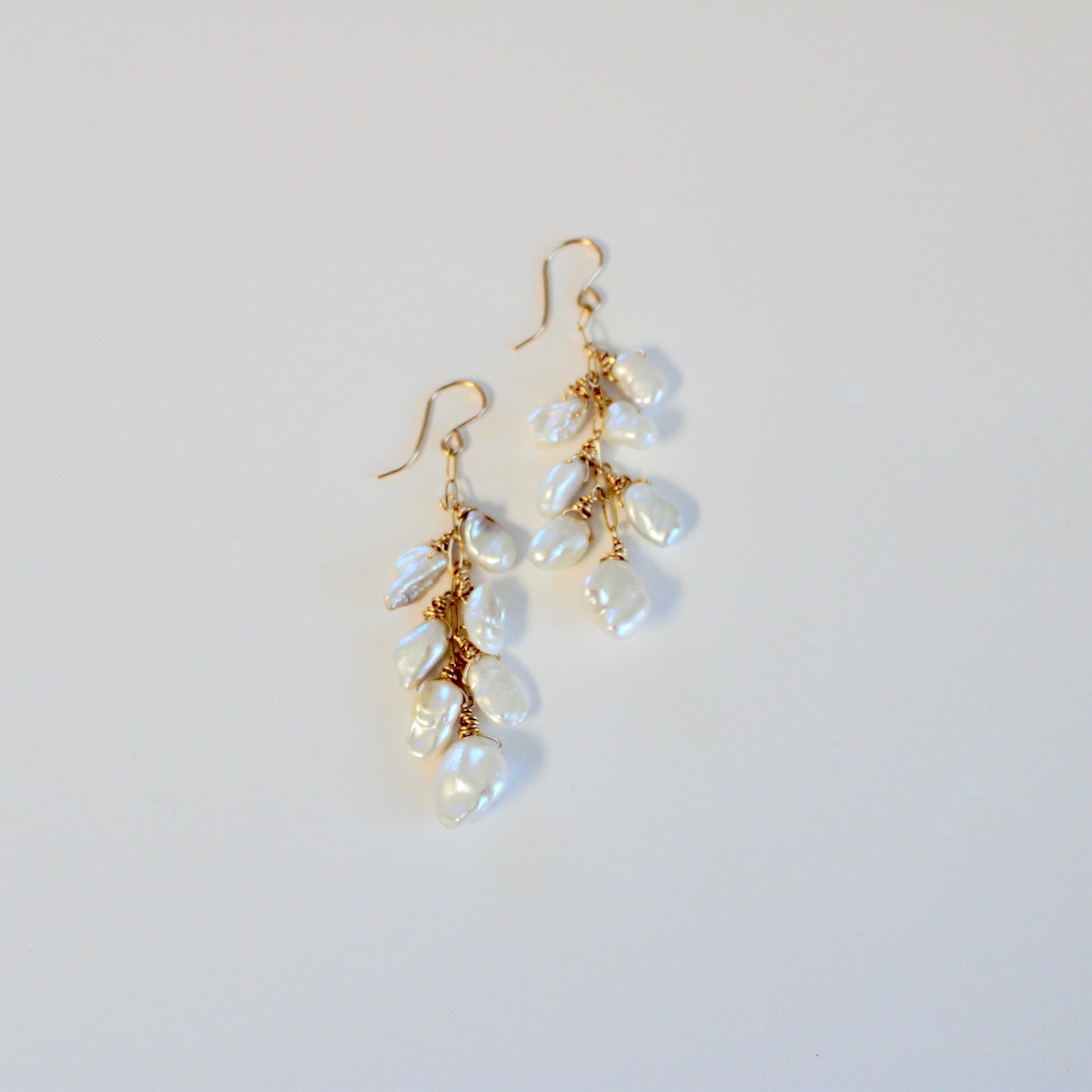 CAMERON keishi waterfall earrings