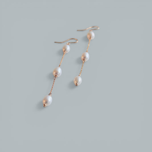 OLIVIA triple drop earring