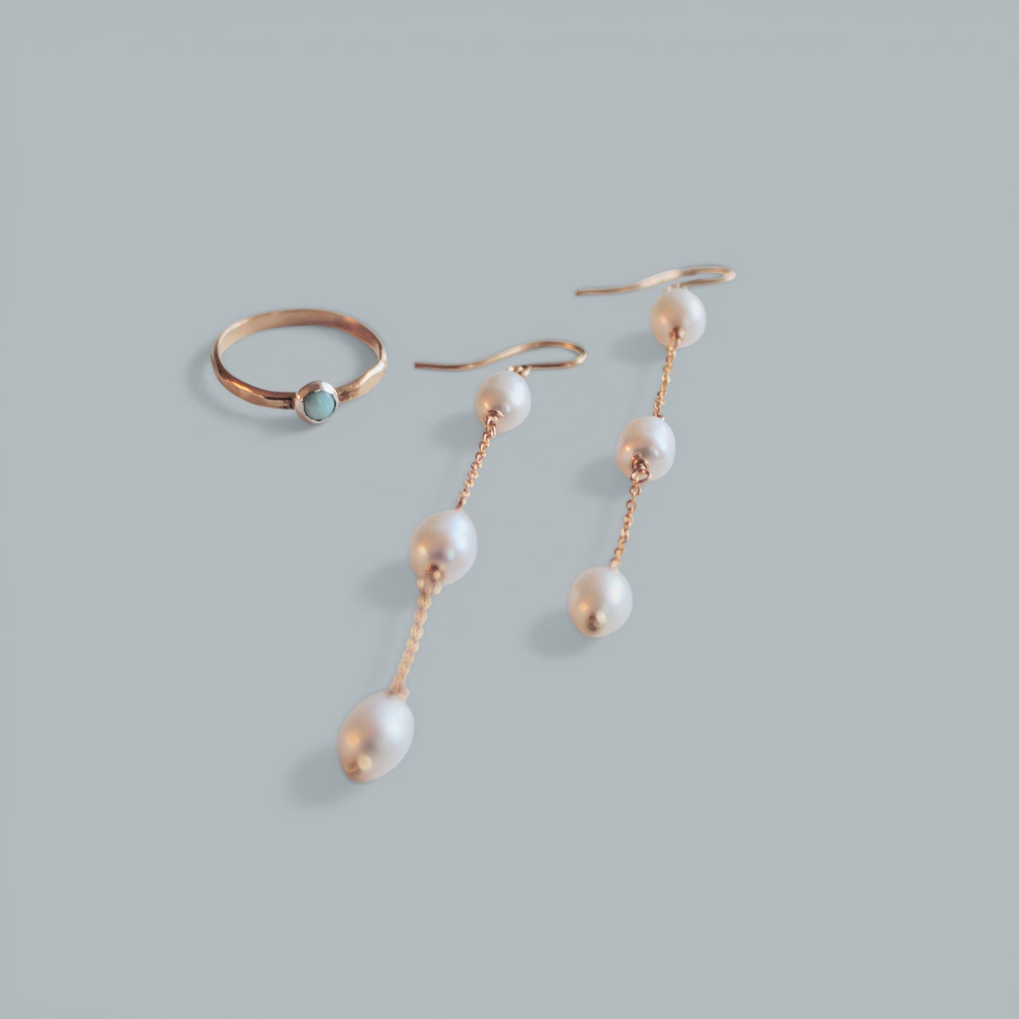 OLIVIA triple drop earring