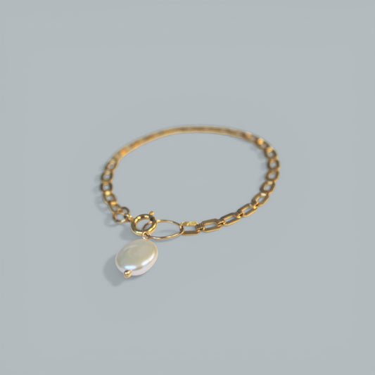 MADISON coin pearl bracelet