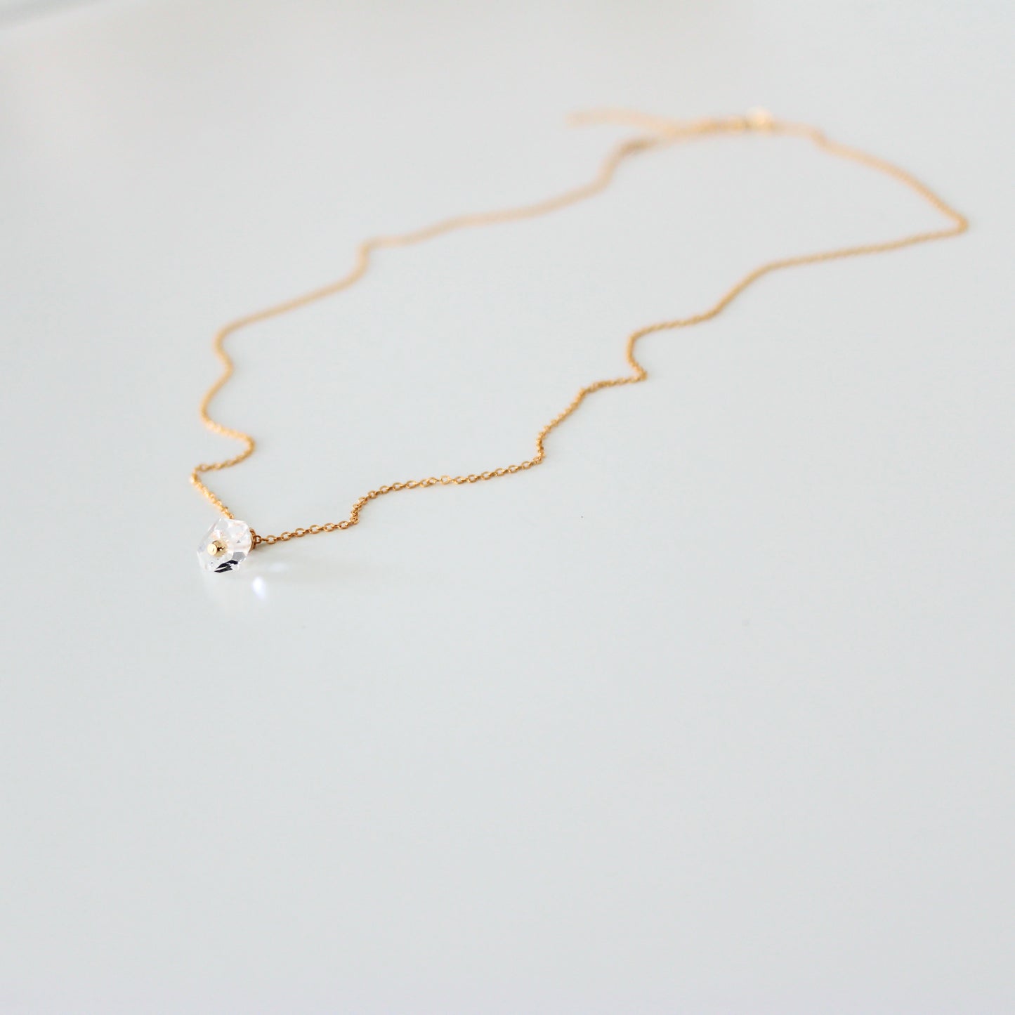 WREN Herkimer diamond necklace