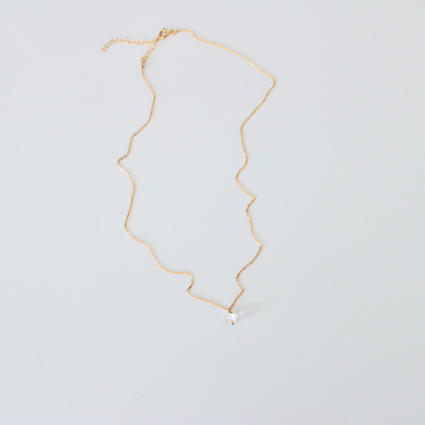 WREN Herkimer diamond necklace