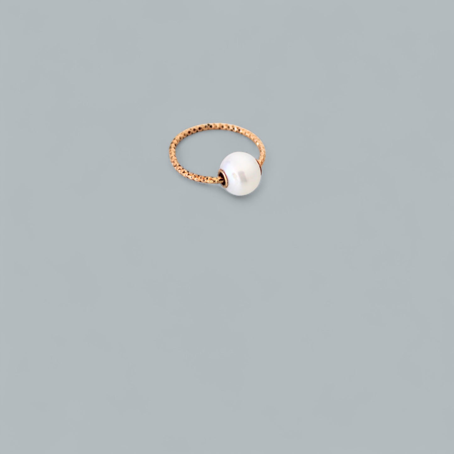 AUTUMN floating pearl ring