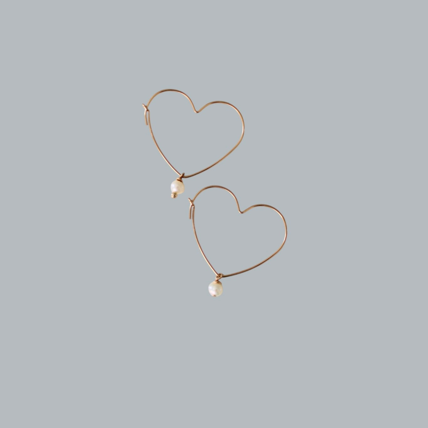 GENNY heart hoops