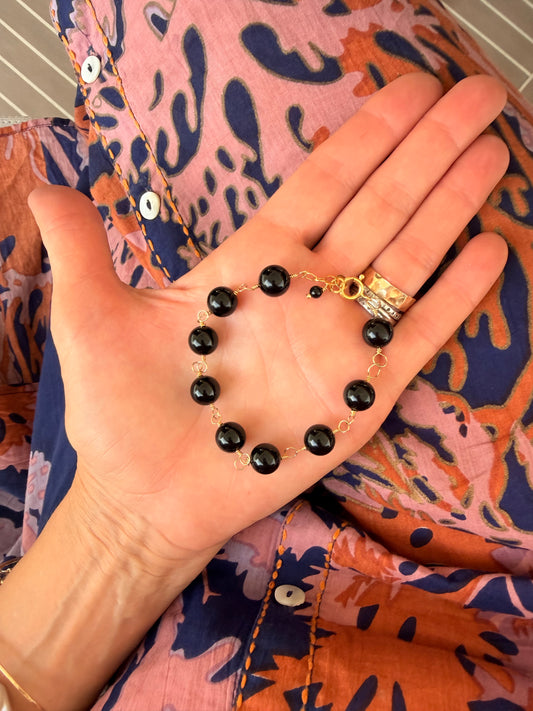 Black onyx summer sale bracelet
