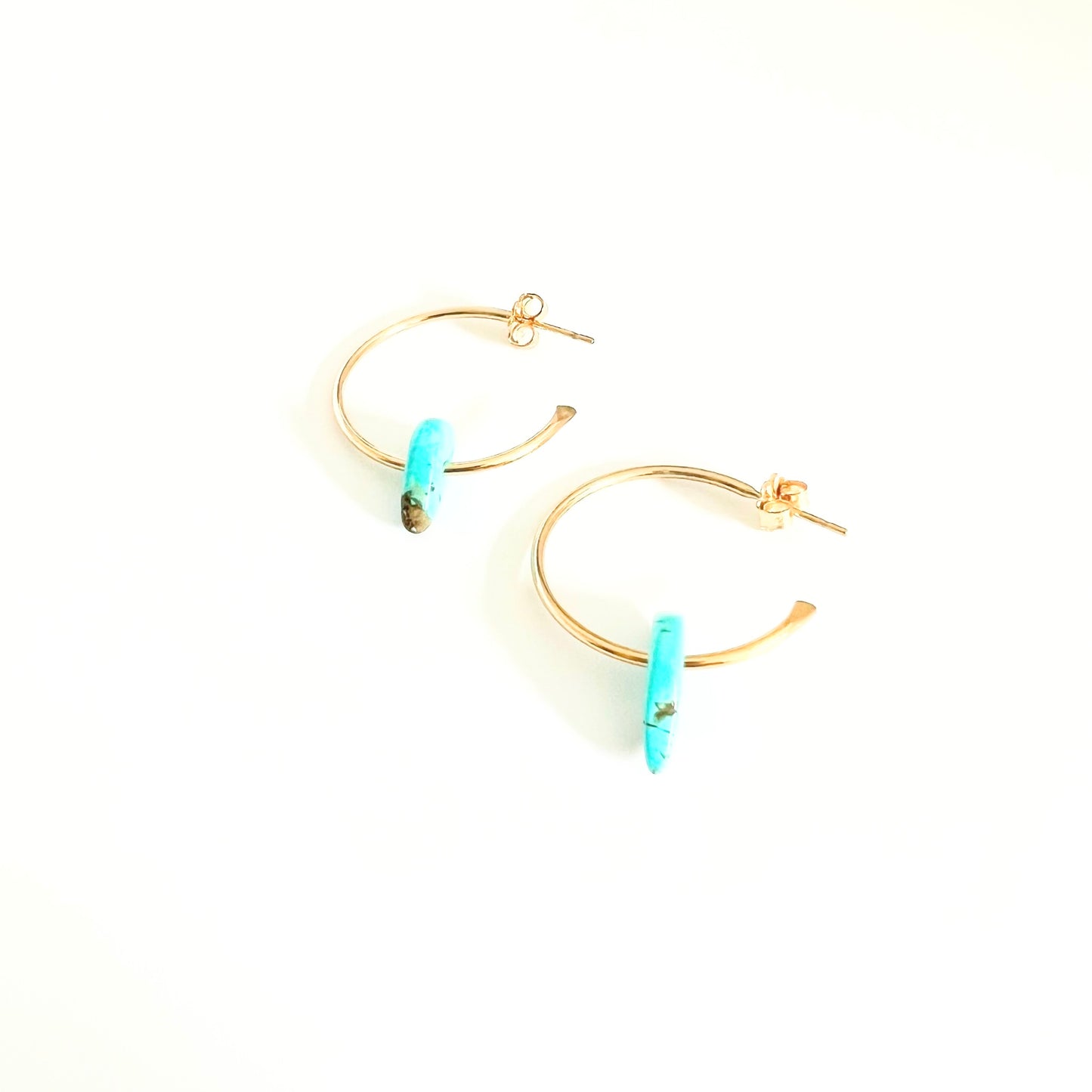 Uri turquoise earrings